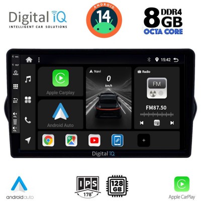 DIGITAL IQ BXF 7148_CPAA (9inc) MULTIMEDIA TABLET for FIAT TIPO mod. 2015-2023