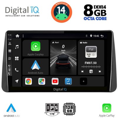 DIGITAL IQ BXF 7149_CPAA DASH (9inc) MULTIMEDIA TABLET for FIAT TIPO mod. 2018-2023