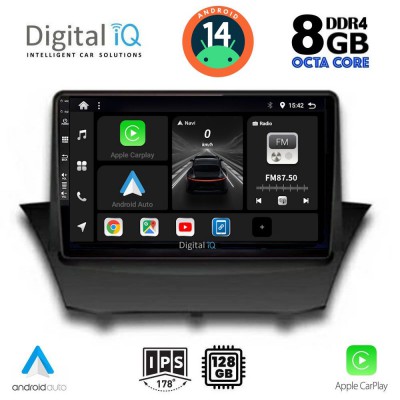 DIGITAL IQ BXF 7154_CPAA (9inc) MULTIMEDIA TABLET for FORD FIESTA mod. 2008-2017