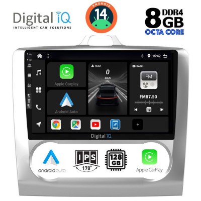 DIGITAL IQ BXF 7156_CPAA CLIMA (9inc) MULTIMEDIA TABLET for FORD FOCUS mod. 2005-2012