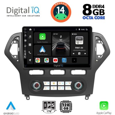 DIGITAL IQ BXF 7162_CPAA CLIMA (10inc) MULTIMEDIA TABLET for FORD MONDEO mod. 2007-2011