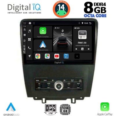 DIGITAL IQ BXF 7165_CPAA (9inc) MULTIMEDIA TABLET for FORD MUSTANG mod. 2010-2015