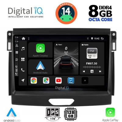 DIGITAL IQ BXF 7172_CPAA (9inc) MULTIMEDIA TABLET for FORD RANGER mod. 2015-2018