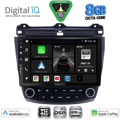 DIGITAL IQ BXF 7182_CPAA (10inc) MULTIMEDIA TABLET for HONDA ACCORD mod. 2003-2007