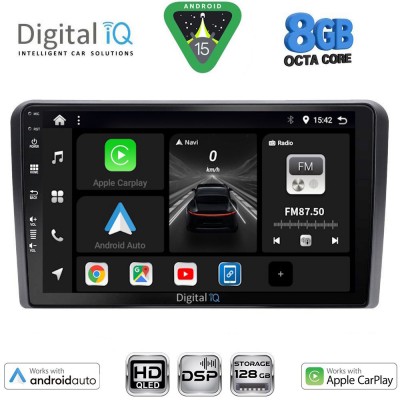 DIGITAL IQ BXF 7221_CPAA (9inc) MULTIMEDIA TABLET for HYUNDAI H1 mod. 2007-2020