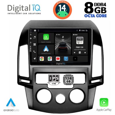 DIGITAL IQ BXF 7231_CPAA A/C (9inc) MULTIMEDIA TABLET for HYUNDAI i30 mod. 2007-2012
