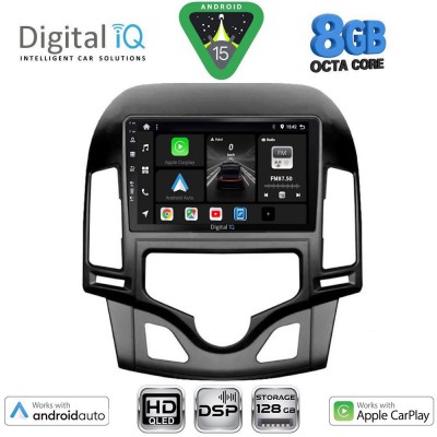 DIGITAL IQ BXF 7231_CPAA CLIMA (9inc) MULTIMEDIA TABLET for HYUNDAI i30 mod. 2007-2012