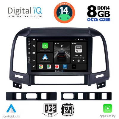DIGITAL IQ BXF 7239_CPAA (9inc) MULTIMEDIA TABLET for HYUNDAI SANTA FE  mod. 2005-2013