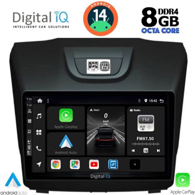 DIGITAL IQ BXF 7255_CPAA (9inc) MULTIMEDIA TABLET for ISUZU DMAX mod. 2012-2020