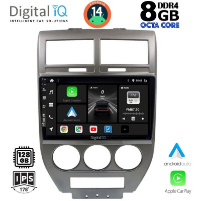 DIGITAL IQ BXF 7276_CPAA (10inc) MULTIMEDIA TABLET for JEEP COMPASS - PATRIOT mod. 2007-2016