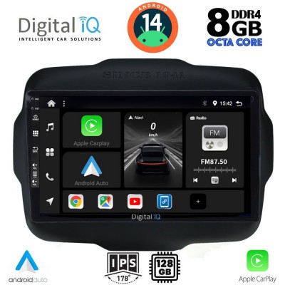 DIGITAL IQ BXF 7290_CPAA (9inc) MULTIMEDIA TABLET for JEEP RENEGADE  mod. 2014>