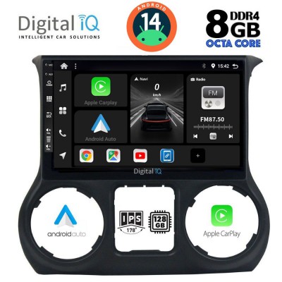 DIGITAL IQ BXF 7295_CPAA (10inc) MULTIMEDIA TABLET for JEEP WRANGLER  mod. 2011-2014