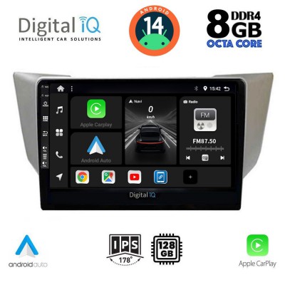 DIGITAL IQ BXF 7345_CPAA (9inc) MULTIMEDIA TABLET for LEXUS RX 300 – 400 mod. 2003-2008