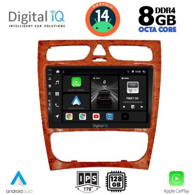 DIGITAL IQ BXF 7402CH_CPAA (9inc) MULTIMEDIA TABLET for MERCEDES C (W203) mod. 1999-2004