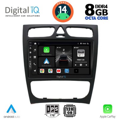 DIGITAL IQ BXF 7402_CPAA (9inc) MULTIMEDIA TABLET for MERCEDES C (W203) mod. 1999-2004