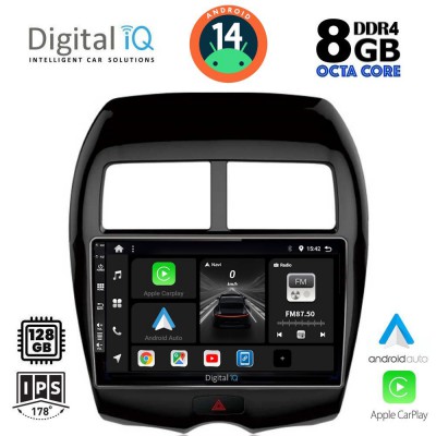 DIGITAL IQ BXF 7430_CPAA (10inc) MULTIMEDIA TABLET for MITSUBISHI ASX mod. 2009-2020 - PEUGEOT 4008 mod. 2012-2018
