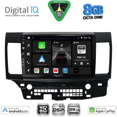 DIGITAL IQ BXF 7434_CPAA (10inc) MULTIMEDIA TABLET for MITSUBISHI LANCER mod. 2008-2017