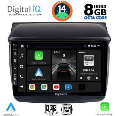 DIGITAL IQ BXF 7436_CPAA (9inc) MULTIMEDIA TABLET for MITSUBISHI L200 mod. 2006-2015