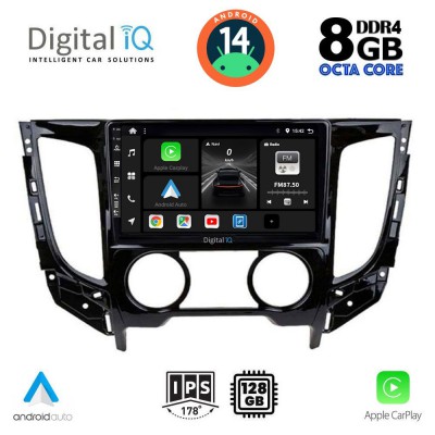 DIGITAL IQ BXF 7437_CPAA A/C (9inc) MULTIMEDIA TABLET for MITSUBISHI L200 mod. 2015> με A/C