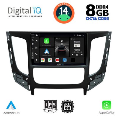 DIGITAL IQ BXF 7437_CPAA CLIMA (9inc) MULTIMEDIA TABLET for MITSUBISHI L200 mod. 2015>