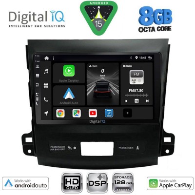 DIGITAL IQ BXF 7442_CPAA (9inc) MULTIMEDIA TABLET for CITROEN C-CROSSER | MITSUBISHI OUTLANDER | PEUGEOT 4007  mod. 2006-2012