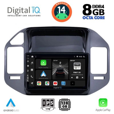 DIGITAL IQ BXF 7444_CPAA (9inc) MULTIMEDIA TABLET for MITSUBISHI PAJERO mod. 1999-2006