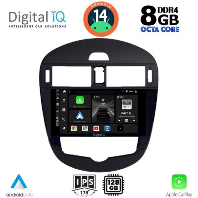 DIGITAL IQ BXF 7470_CPAA CLIMA (9inc) MULTIMEDIA TABLET for NISSAN PULSAR mod. 2014>
