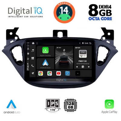 DIGITAL IQ BXF 7486_CPAA (9inc) MULTIMEDIA TABLET for OPEL ADAM - CORSA E  mod. 2014-2021