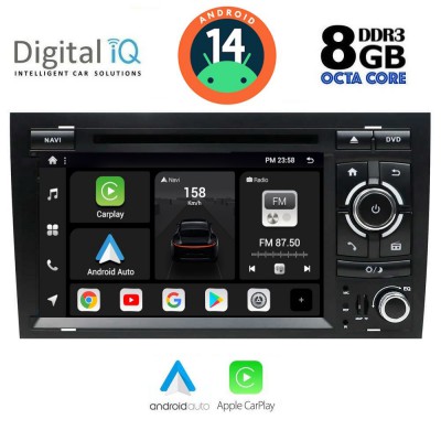 DIGITAL IQ BXF 750_CPAA (7'' DVD) MULTIMEDIA SYSTEM for AUDI A4 mod. 2002-2008