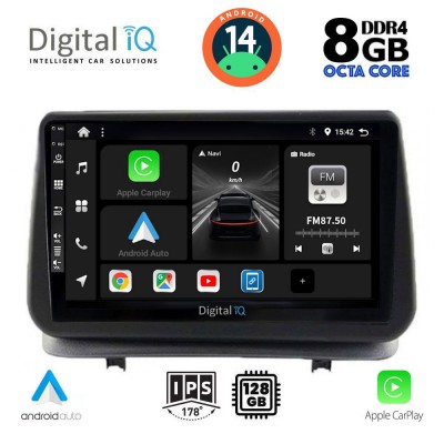 DIGITAL IQ BXF 7543_CPAA (9inc) MULTIMEDIA TABLET for RENAULT CLIO mod. 2005-2011