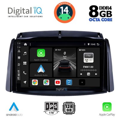 DIGITAL IQ BXF 7551_CPAA (9inc) MULTIMEDIA TABLET for RENAULT KOLEOS mod. 2006-2016