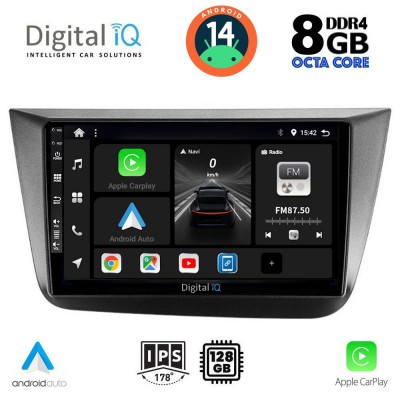DIGITAL IQ BXF 7570_CPAA (9inc) MULTIMEDIA TABLET for SEAT ALTEA mod. 2004-2015