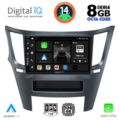 DIGITAL IQ BXF 7667_CPAA (9inc) MULTIMEDIA TABLET for SUBARU LEGACY - OUTBACK mod. 2009>