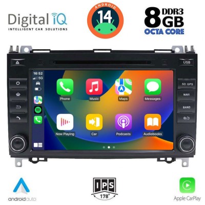 DIGITAL IQ BXF 668_CPAA (7'' DVD) MULTIMEDIA SYSTEM for MERCEDES A – B – SPRINTER – VITO – VIANO mod. 2004-2020