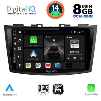 DIGITAL IQ BXF 7685_CPAA (9inc) MULTIMEDIA TABLET for SUZUKI SWIFT mod. 2011-2016