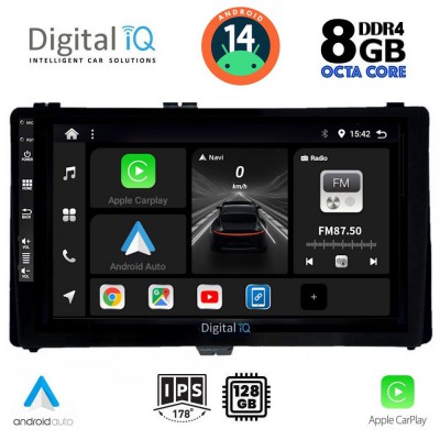 DIGITAL IQ BXF 7703_CPAA (9inc) MULTIMEDIA TABLET for TOYOTA AURIS mod. 2015> – AYGO X mod. 2022> – COROLLA mod. 2017-2019