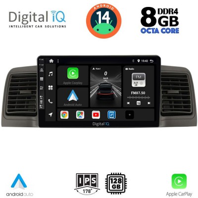 DIGITAL IQ BXF 7712_CPAA (9inc) MULTIMEDIA TABLET for TOYOTA COROLLA mod. 2001-2006