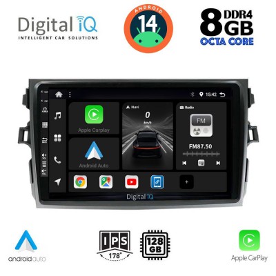 DIGITAL IQ BXF 7713_CPAA (9inc) MULTIMEDIA TABLET for TOYOTA COROLLA 4D mod. 2006-2012