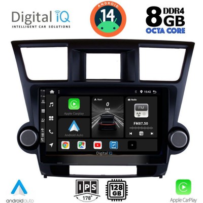 DIGITAL IQ BXF 7719_CPAA (10inc) MULTIMEDIA TABLET for TOYOTA HIGHLANDER mod. 2008-2015