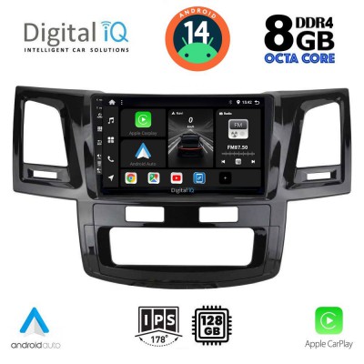 DIGITAL IQ BXF 7720_CPAA (9inc) MULTIMEDIA TABLET for TOYOTA HILUX mod. 2005-2016