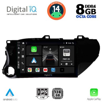 DIGITAL IQ BXF 7721_CPAA (10inc) MULTIMEDIA TABLET for TOYOTA HILUX mod. 2017>