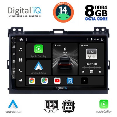 DIGITAL IQ BXF 7723_CPAA (9inc) MULTIMEDIA TABLET for TOYOTA LANDCRUISER mod. 2002-2008