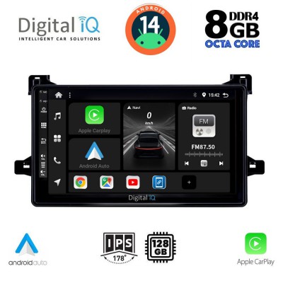 DIGITAL IQ BXF 7727_CPAA (9inc) MULTIMEDIA TABLET for TOYOTA PRIUS mod. 2016-2020