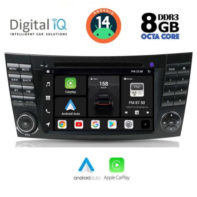 DIGITAL IQ BXF 790_CPAA (7'' DVD) MULTIMEDIA SYSTEM for MERCEDES E (W211) – CLS (W219) mod. 2003-2009