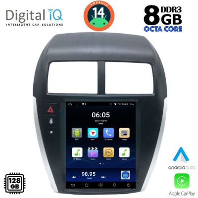 DIGITAL IQ BXF 7952_CPAA TESLA STYLE for MITSUBISHI ASX mod. 2009>