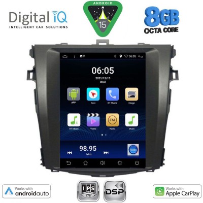 DIGITAL IQ BXF 7963_CPAA TESLA STYLE for TOYOTA COROLLA 4D mod. 2006-2012