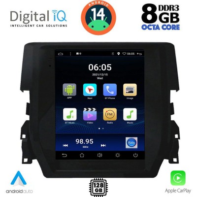 DIGITAL IQ BXF 7975_CPAA TESLA STYLE  for HONDA CIVIC mod. 2016>