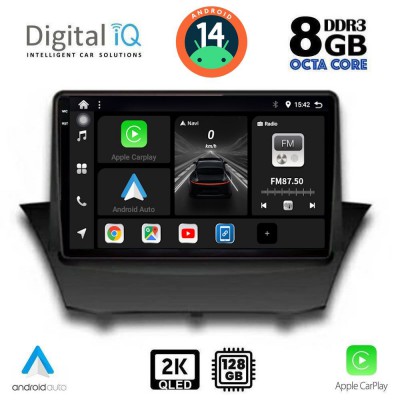 DIGITAL IQ BXF 8154_CPAA (9inc) MULTIMEDIA TABLET for FORD FIESTA mod. 2008-2017