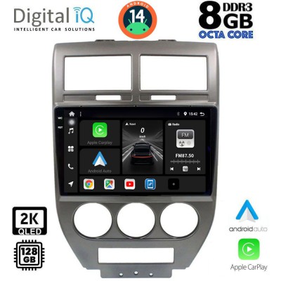 DIGITAL IQ BXF 8276_CPAA (10inc) MULTIMEDIA TABLET for JEEP COMPASS - PATRIOT mod. 2007-2016