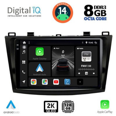 DIGITAL IQ BXF 8366_CPAA (9inc) MULTIMEDIA TABLET for MAZDA 3 mod. 2009-2014